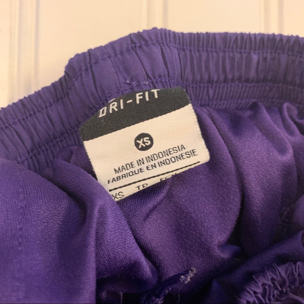 2 pairs Womens LSU Nike Dri-Fit Shorts XS - Picture 6 of 9